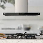 Coifa de Ilha Oster 90cm Inox 5 e 6 Bocas Touch Control OCFA590 127V (110V)