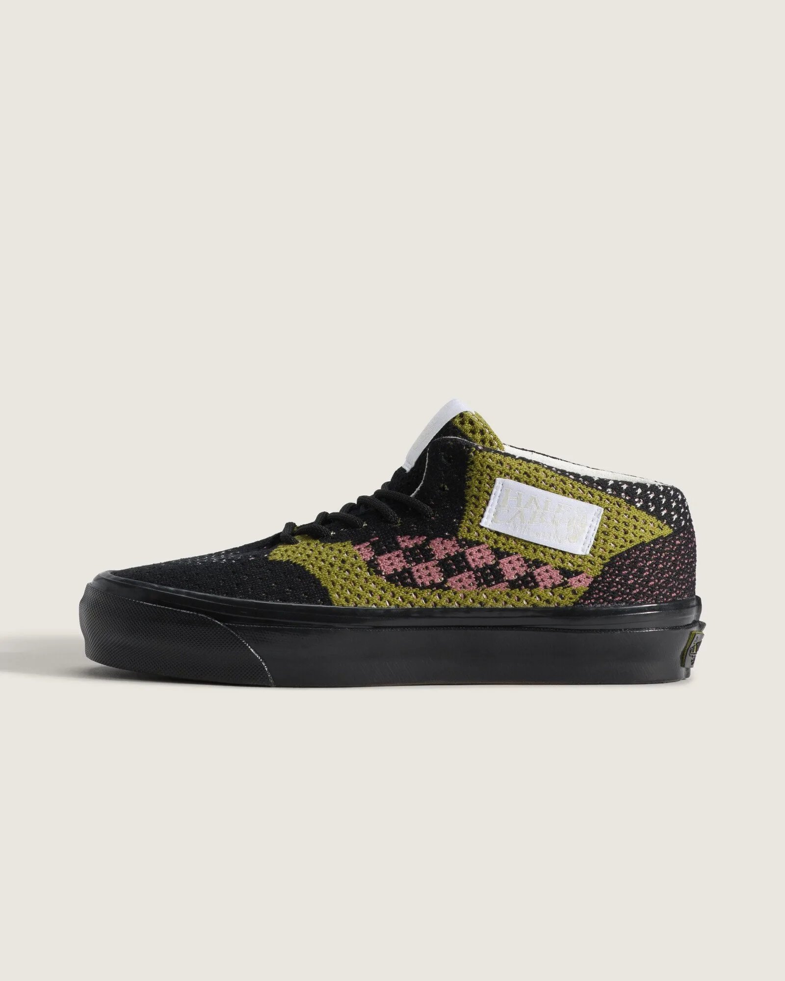 tênis half cab 33 black aged green