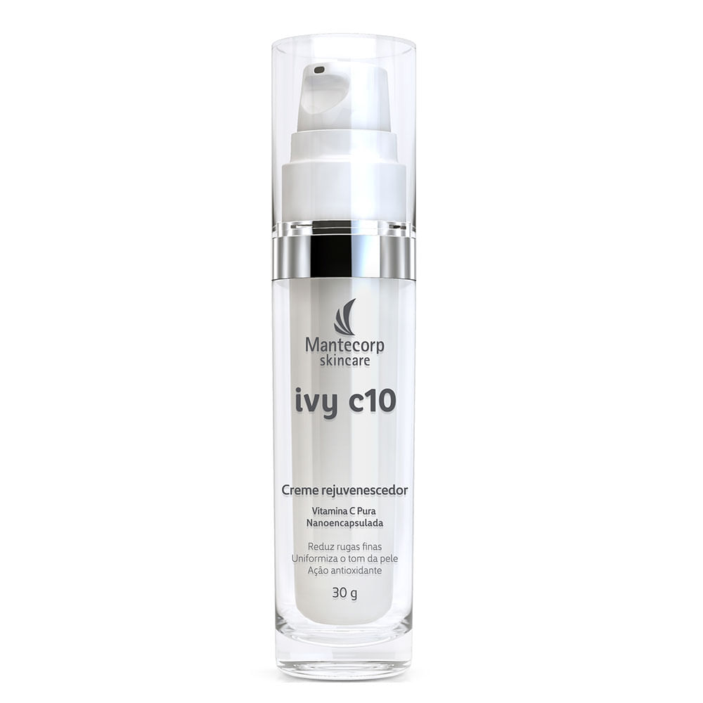 Creme Rejuvenescedor com vitamina C Mantecorp Ivy C10 30g