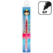 Caneta esferográfica gel apagável, 0,7mm, Princesas, Branca de neve, Spiral BT 1 UN