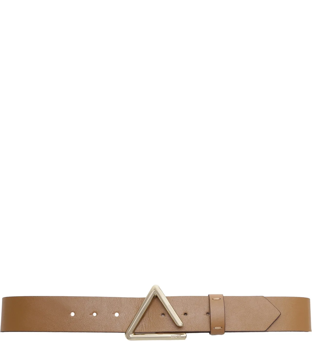 Triangle Belt Desert Couro Marrom