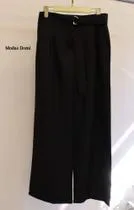 Modas Domi- Calça Feminina Pantalona Plus Size Luis Twill 91104
