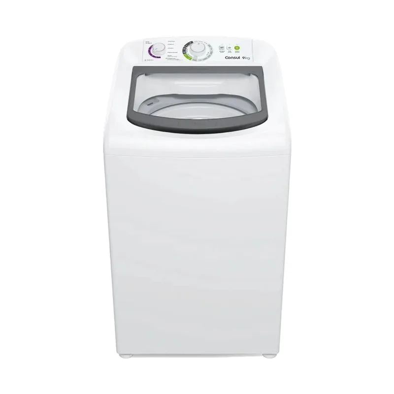 Máquina de Lavar Consul 9Kg Branca com Dosagem Econômica e Ciclo Edredom - CWB09BB