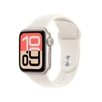 Apple Watch SE 3 GPS + Cellular, Caixa Estelar de Alumínio de 40 mm, Pulseira Esportiva Estelar, Tamanho P/M - MEP64AM/A