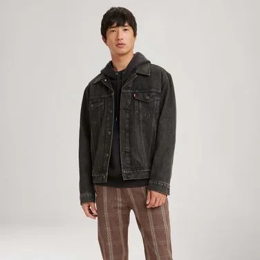 Jaqueta Jeans Levi's® The Trucker Jacket Preta