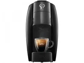 Cafeteira Espresso 3 Corações Lov Preto