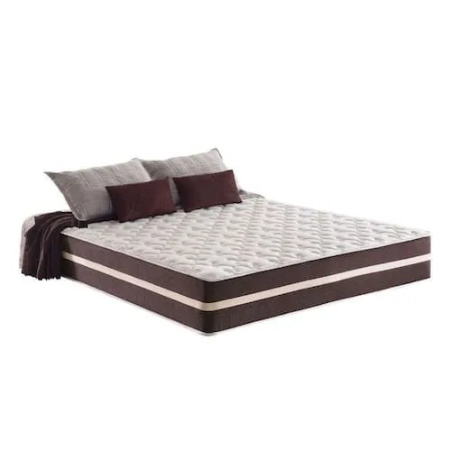 Cama Box Com Baú Casal + Colchão De Molas - Comfort Prime - Classic Superlastic 138cm - Branco
