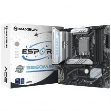Placa Mãe Maxsun eSport B860M WiFi Ace, Chipset B860, Intel LGA 1851, mATX, DDR5
