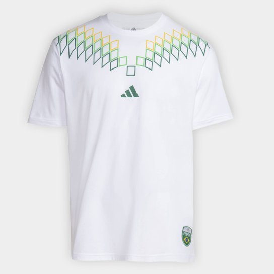 Camiseta Adidas Cob Unissex - Branco
