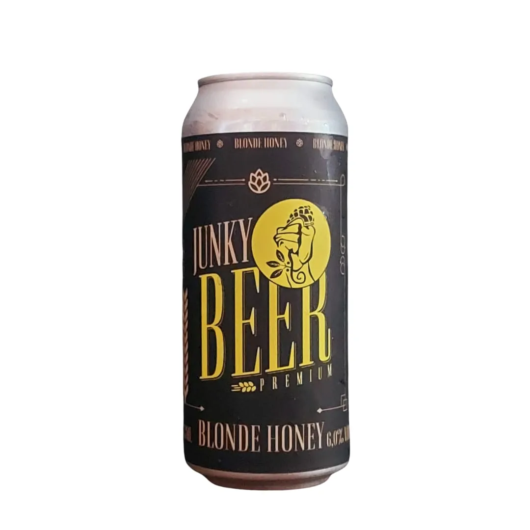 Cerveja Junky Beer Blonde Honey 473 ml