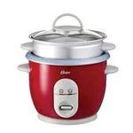 Panela de Arroz Facile Vermelha 3 Copos 127V - Oster Panela de Arroz Facile Vermelha 3 Copos 127V - Oster