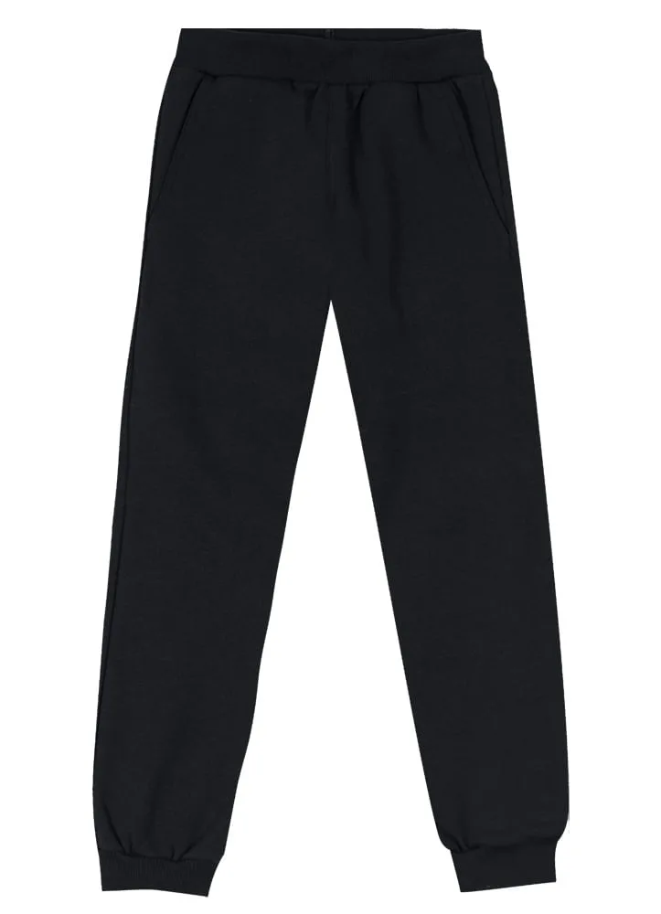 Calça jogger infantil menino sarja Brandili