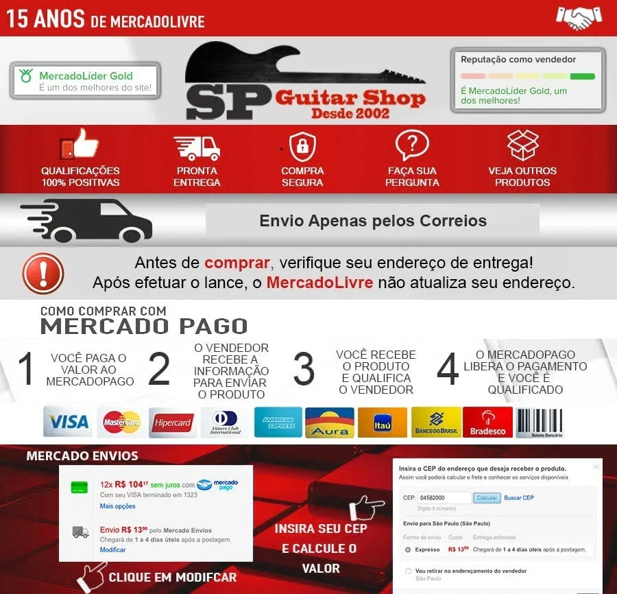 Floyd Rose Gotoh Ge1996t + Trava 41mm Fgr2 Bloco 36 Black