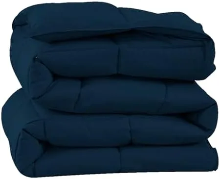 Camesa Edredom Ecopluma Toque de Pluma King Size 280x260cm - Marinho