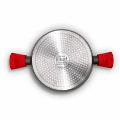 Panela Polishop Ichef Home Family Size Shark Series Vermelha 28cm