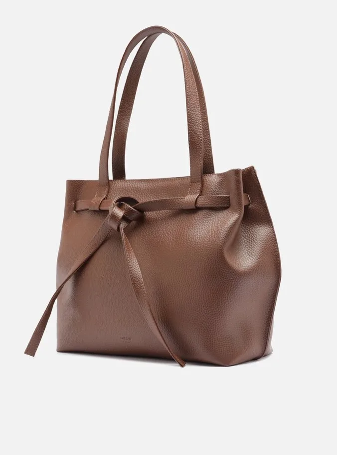 Bolsa Shopping Marrom Grande