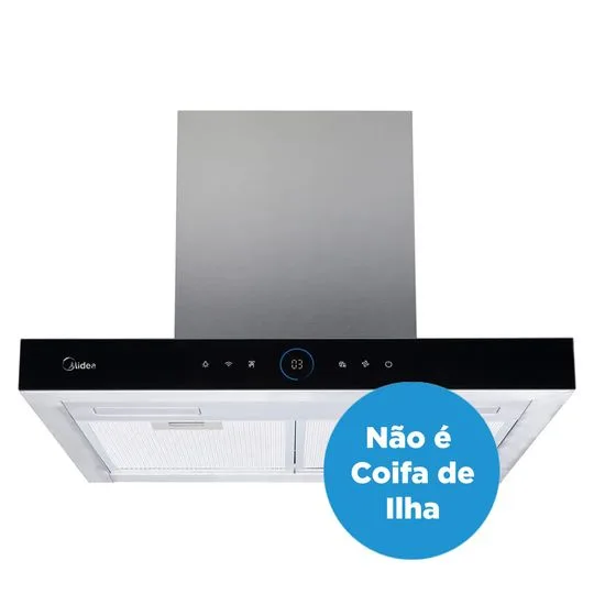 Coifa de Parede 60cm Smart Pro Touch Midea - 1541