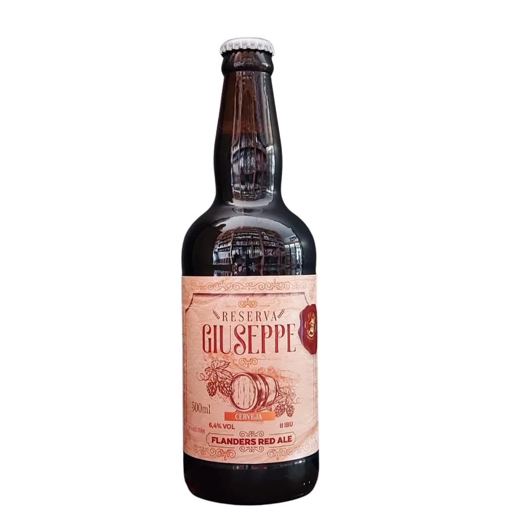 Cerveja Big Jack Reserva Giuseppe Flanders Red Ale 500 ml