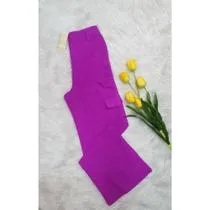 MODAS DOMI Calça Pantalona Alfaiataria Cargo Com Bolso Lateral C106
