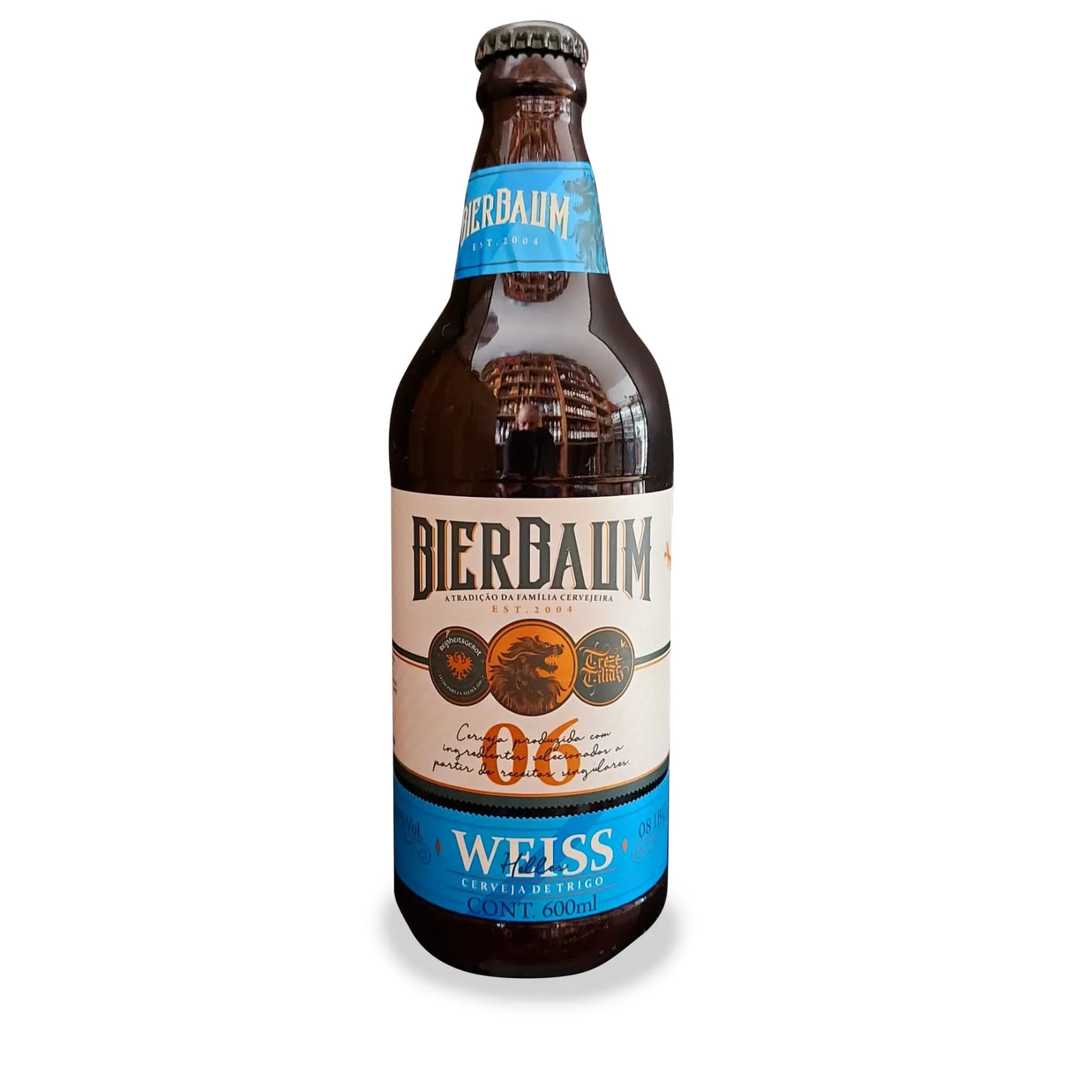 Cerveja Bierbaum Weiss 600 ml