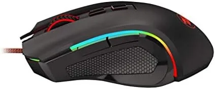 Mouse Gamer Redragon Griffin Preto RGB 7200 DPI M607