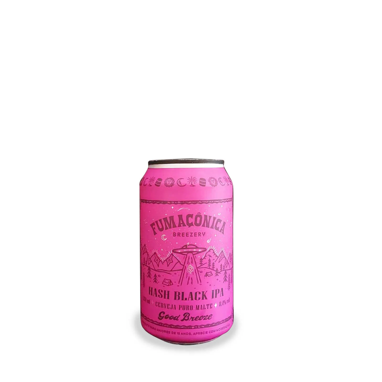 Cerveja Fumaçônica Hash Black IPA 350 ml