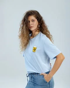 Camiseta Brasilidades Frente E Costas Standard Fit Unisex Azul