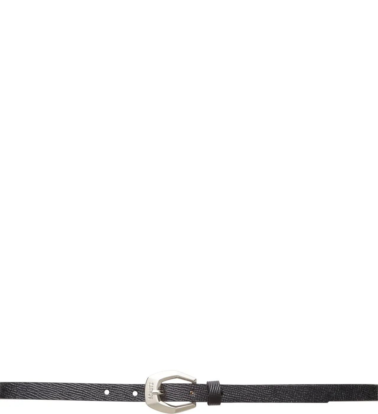 Thin Belt Couro Preto