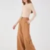 calça utilitária cargo dress to caramelo pp