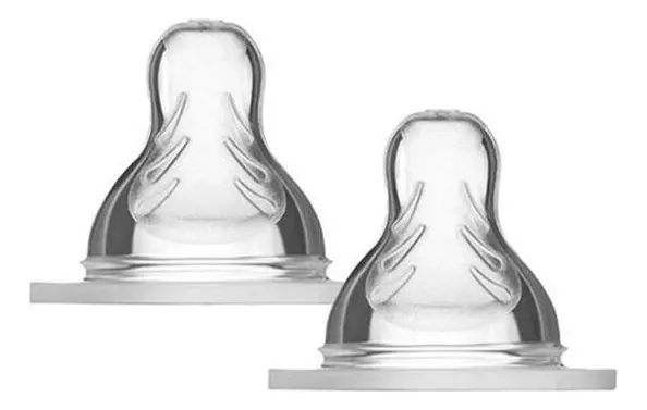 Kit De Bicos De Mamadeira X Fluxo Super Rápido (6meses+) Com 2 Unidades Mam
