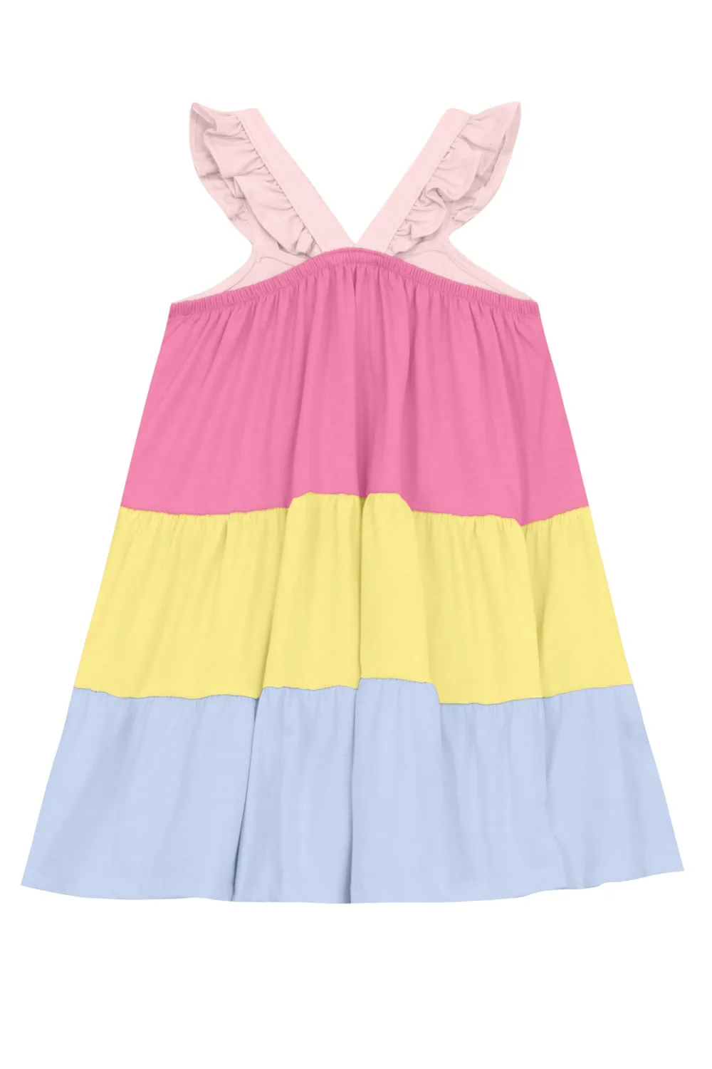 Vestido infantil menina florido Brandili