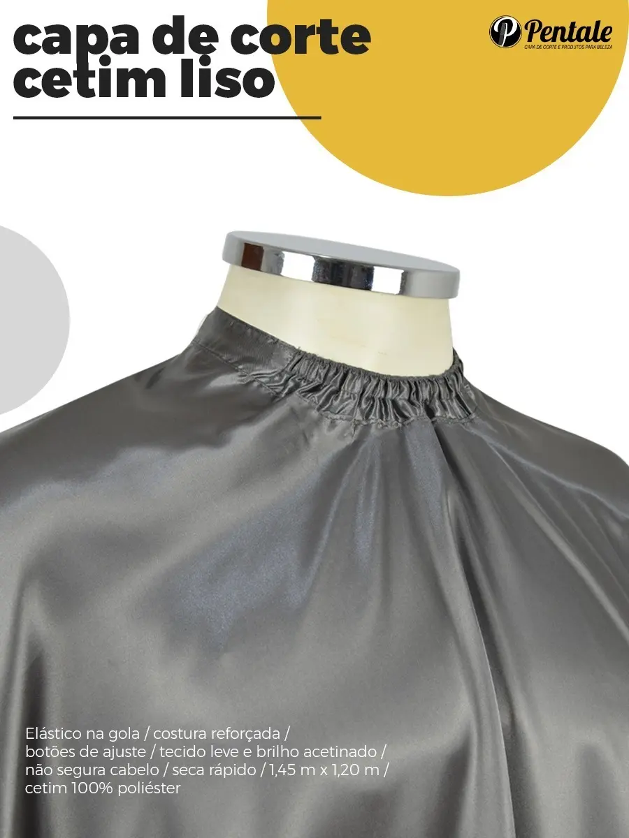 Capa De Corte Profissional Cabeleireiro Cores Variadas