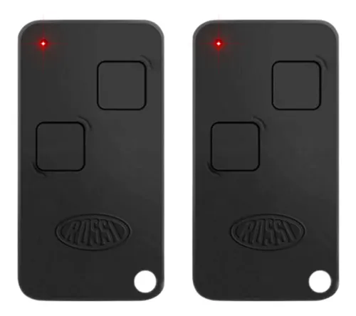 Kit 2 Controle Remoto Motor Rossi Ntx 433 Mhz Dz Atto Nano