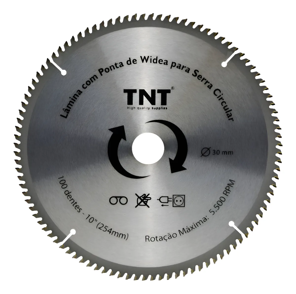 Lâmina P/serra Meia Esquadria 250mm 1700w P/bosch Gcm 100d