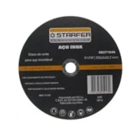 Disco De Corte Inox 9x7/8 - Starfer 8271046