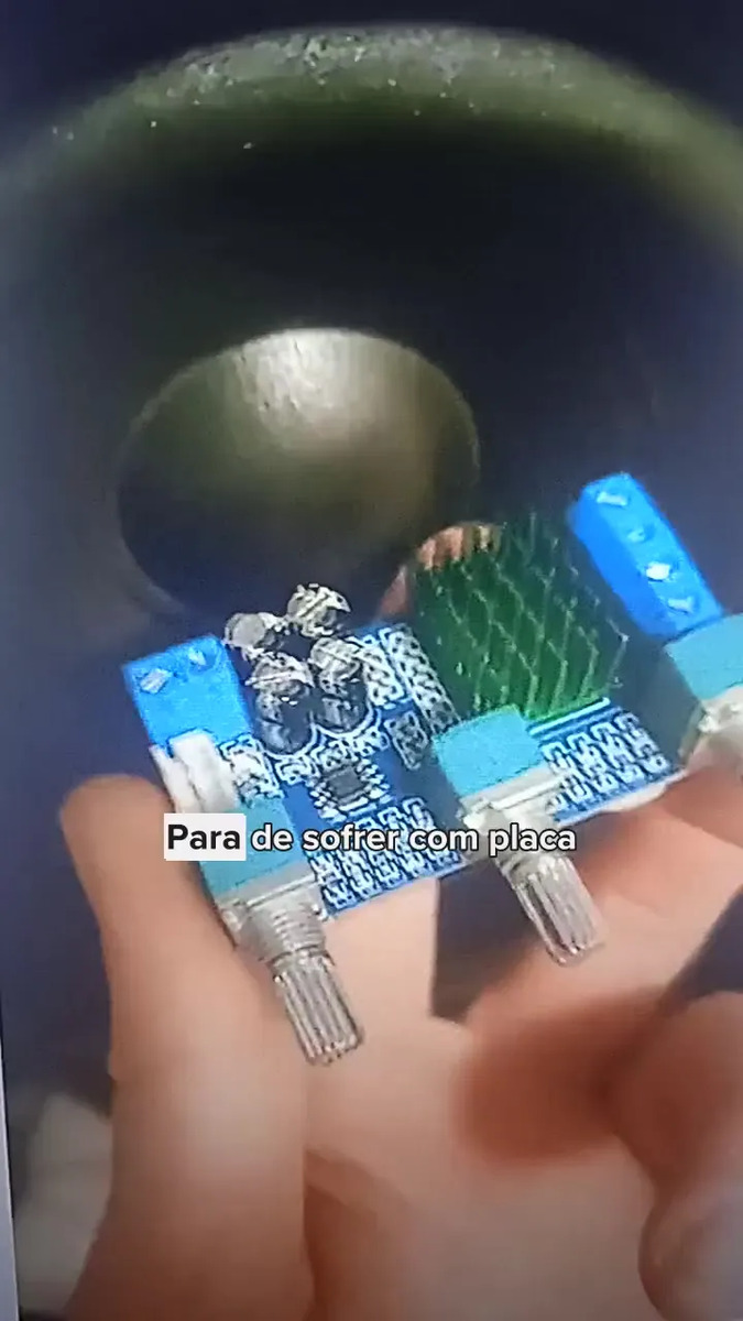 Placa Amplificador 2.0 Compacto 80+80=160w Rms Cx Ativa Full