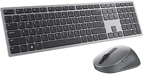 Teclado e mouse Dell Pro Plus - KM7321W - Português (Brasil)