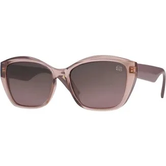 Óculos de Sol Feminino Redondo Marrom Escuro UV400 Polarizado VH 6313