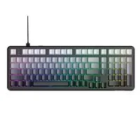 Teclado Mecânico Gamer Attack Shark X98, Layout 98 Teclas, RGB, Moonlight, Cinza/Branco - AS-X98-MN-LG