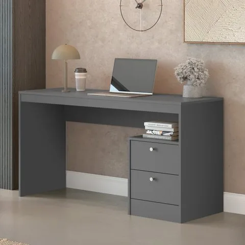 Escrivaninha Mesa com Gaveteiro 2 Gavetas Mdf Funzionale Belmax