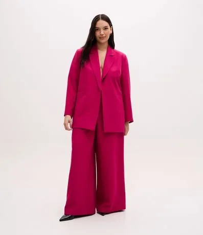 Calça Pantalona Alfaiatada Curve & Plus Size