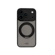Capa iPhone 17 Pro Max Stand Com Proteção de Câmera Originais iPlace, Preto