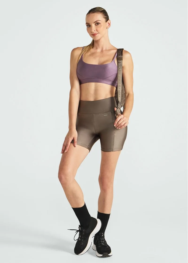 Bermuda Slim Feminina Brilho
