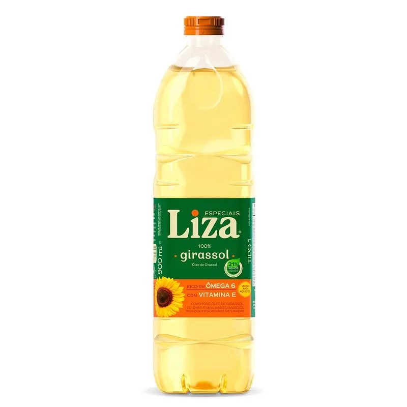 Óleo Girassol Liza Pet 900ml