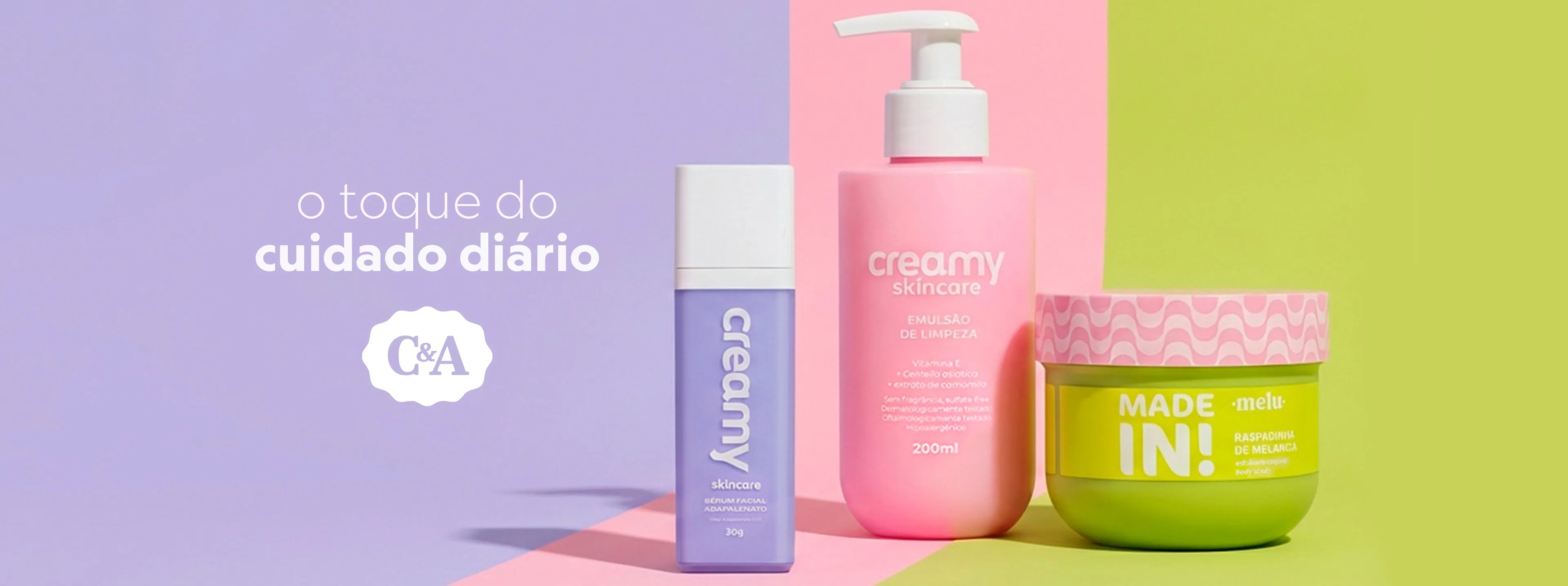 Beleza: maquiagens e perfumaria