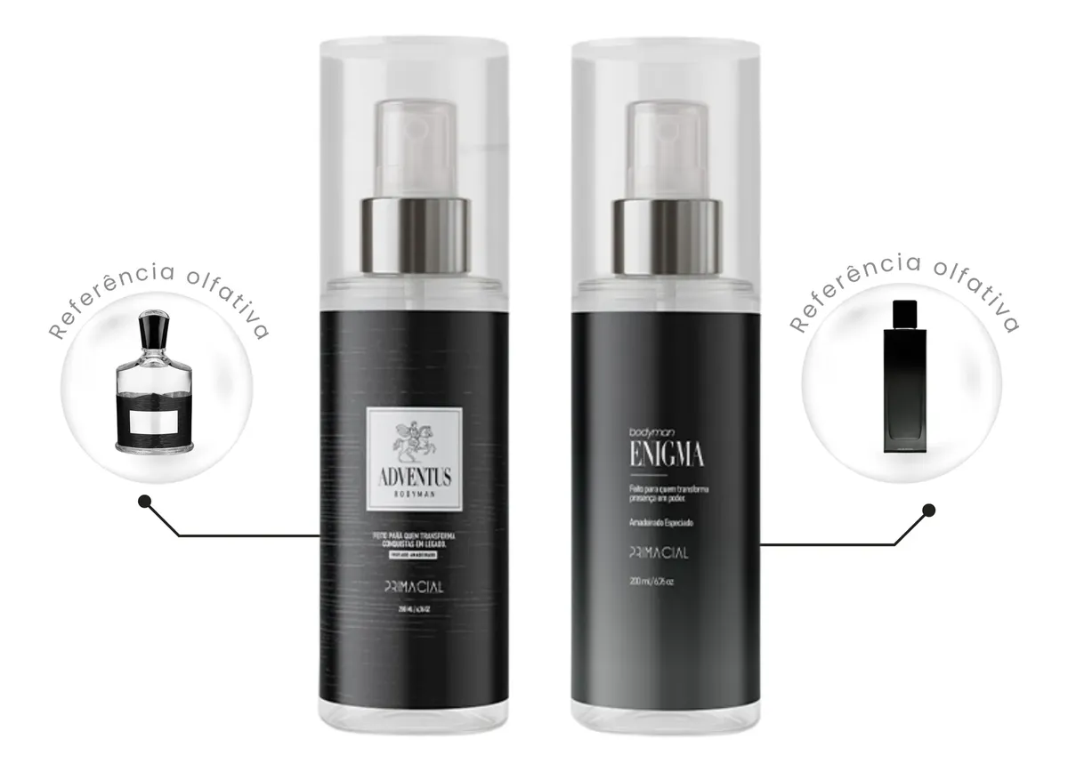 Kit Body Splash Masculino Adventus E Enigma 200ml