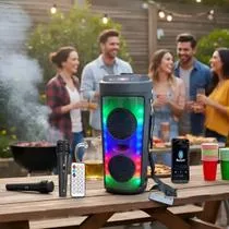 Caixa De Som Grande Bluetooth Super Potente Dia Das Mães