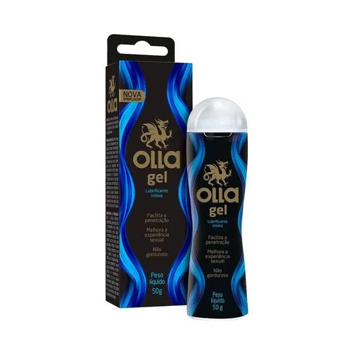 Gel lubrificante íntimo 50g à base de água Olla