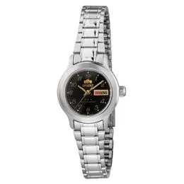 Relógio Feminino Orient Automático 559WA6NH P2SX Preto|Prata