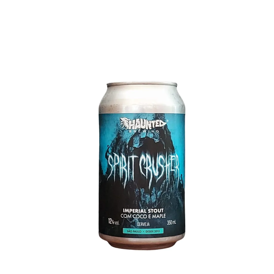 Cerveja Haunted Spirit Crusher Imperial Stout com Coco e Maple 350 ml